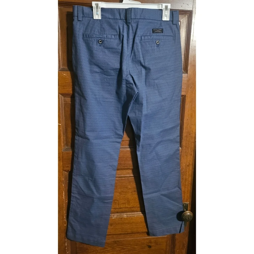 Banana Republic Factory Blue Aiden Straight Leg Chinos